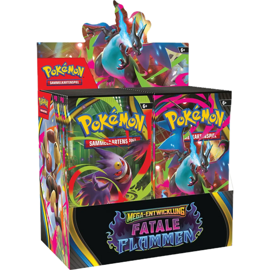 Pokémon Sammelkartenspiel - Fatale Flammen Booster Display (Deutsch)