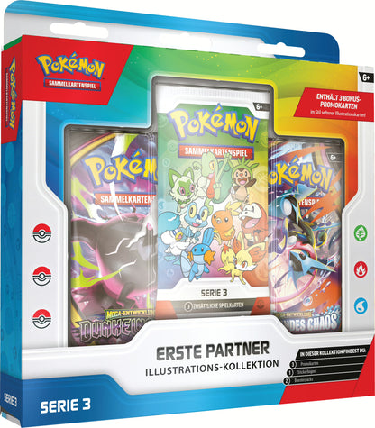 Pokémon Sammelkartenspiel - Erste Partner Illustrations-Kollektion "Serie 3" (Deutsch)