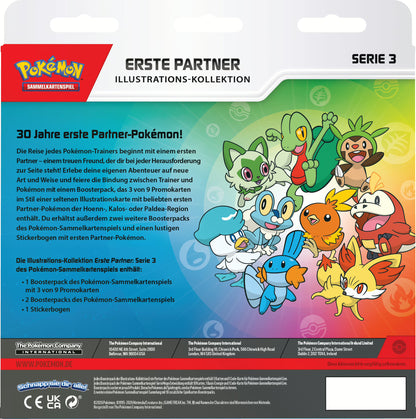 Pokémon Sammelkartenspiel - Erste Partner Illustrations-Kollektion "Serie 3" (Deutsch)