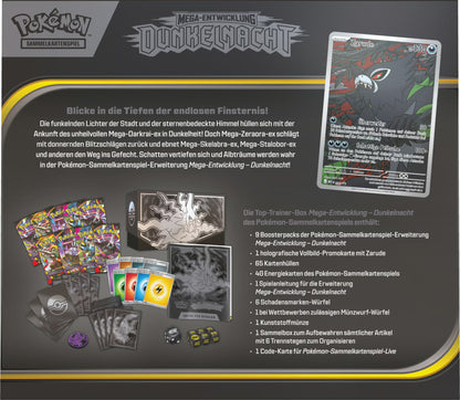 Pokémon Sammelkartenspiel - ME05 - Dunkelnacht Top-Trainer Box (Deutsch)