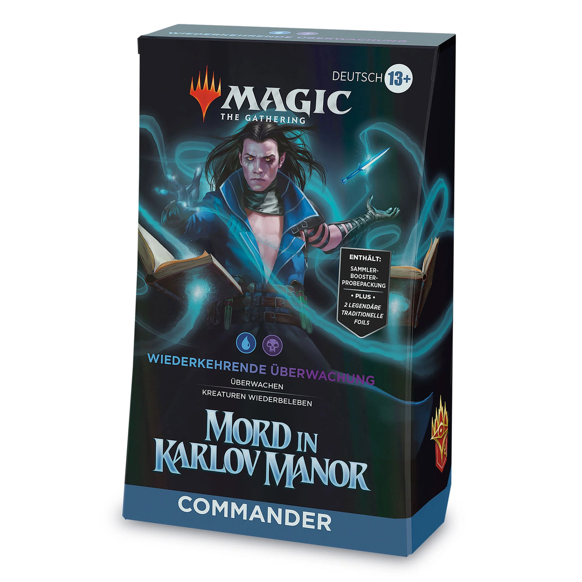 Magic: The Gathering - Mord in Karlov Manor Commander Deck "Wiederkehrende Überwachung" (Deutsch)