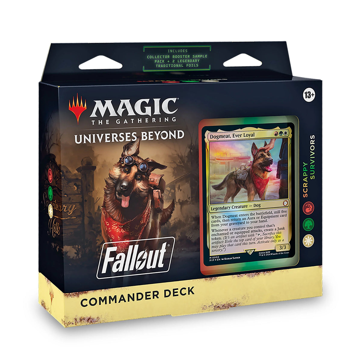 Magic: The Gathering - Universes Beyond: Fallout Commander Deck "Scrappy Survivors" (Englisch)