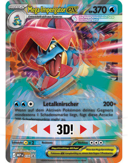 Pokémon Sammelkartenspiel - Erhabene Helden Mega-Impergator-ex Kollektion (Deutsch)