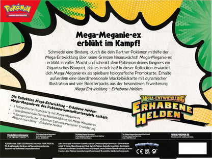 Pokémon Sammelkartenspiel - Erhabene Helden Mega-Meganie-ex Kollektion (Deutsch)
