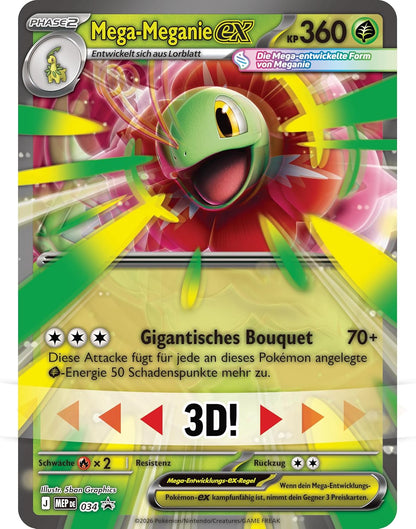 Pokémon Sammelkartenspiel - Erhabene Helden Mega-Meganie-ex Kollektion (Deutsch)