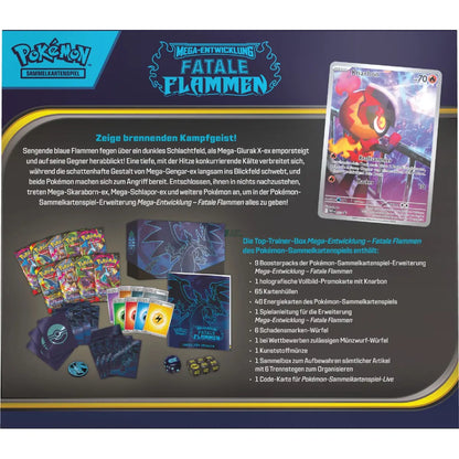 Pokémon Sammelkartenspiel - Fatale Flammen Top-Trainer Box (Deutsch)