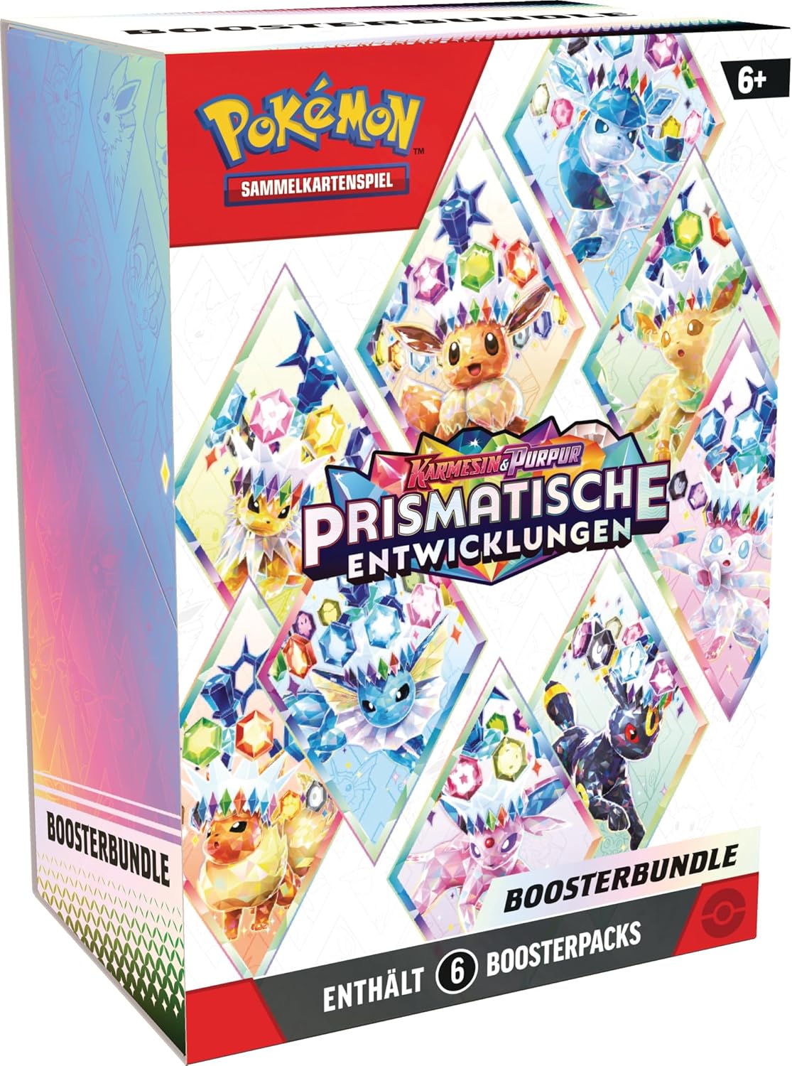Pokémon Sammelkartenspiel - Prismatische Entwicklungen Boosterbundle (Deutsch)