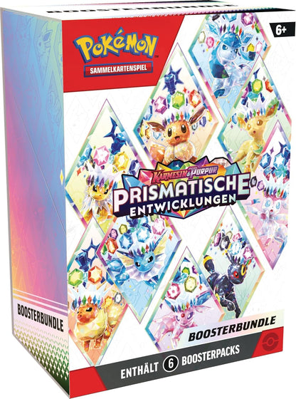 Pokémon Sammelkartenspiel - Prismatische Entwicklungen Boosterbundle (Deutsch)