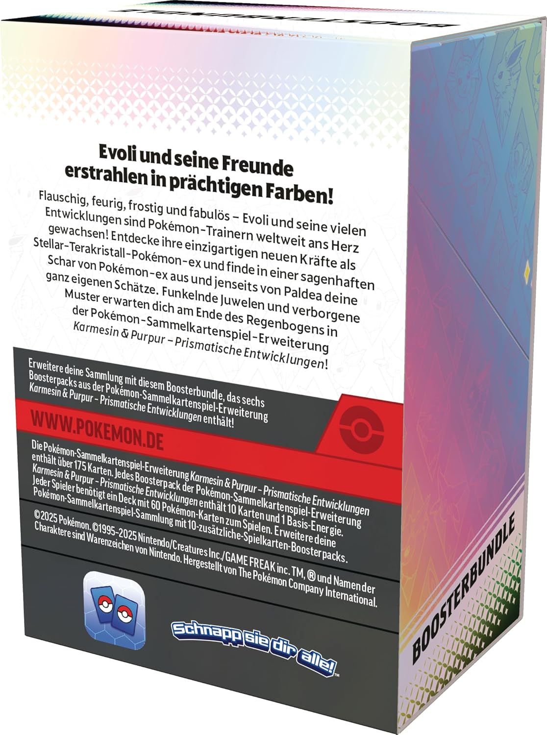 Pokémon Sammelkartenspiel - Prismatische Entwicklungen Boosterbundle (Deutsch)