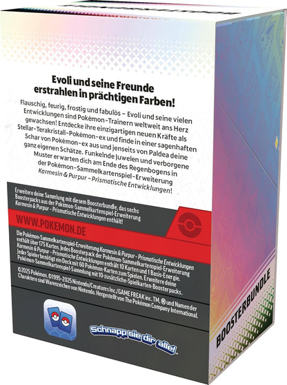 Pokémon Sammelkartenspiel - Prismatische Entwicklungen Boosterbundle (Deutsch)