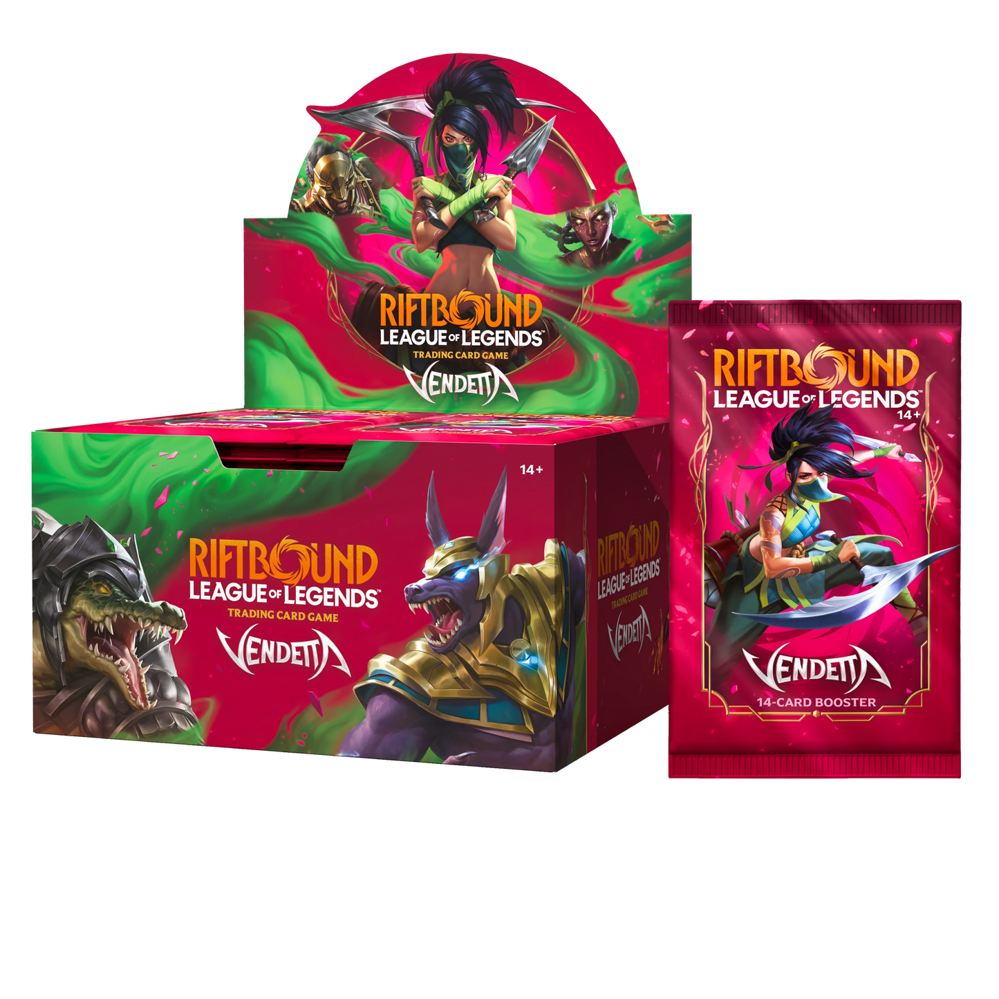 Riftbound - Vendetta Booster Display (Englisch)