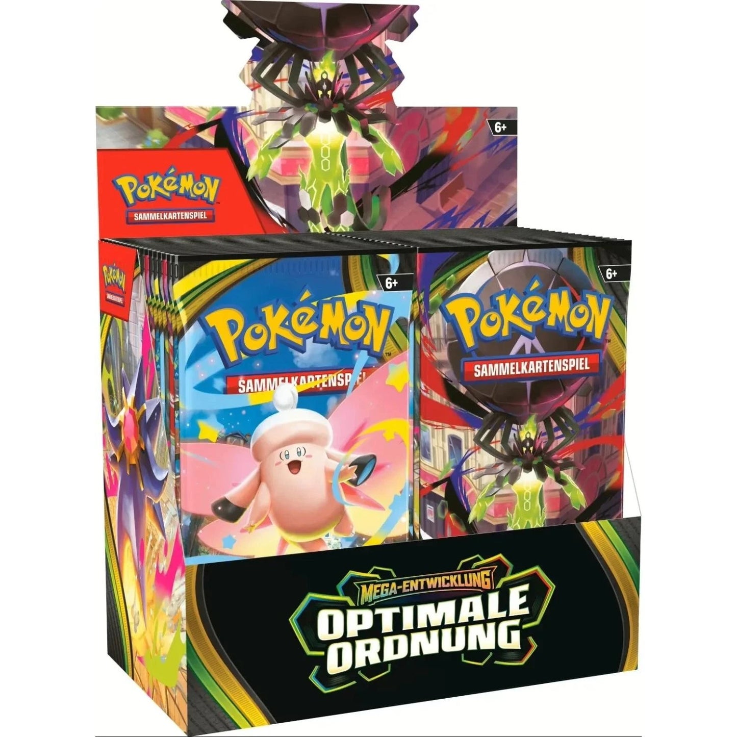 Pokémon Sammelkartenspiel - Optimale Ordnung Booster Display (Deutsch)