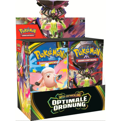 Pokémon Sammelkartenspiel - Optimale Ordnung Booster Display (Deutsch)