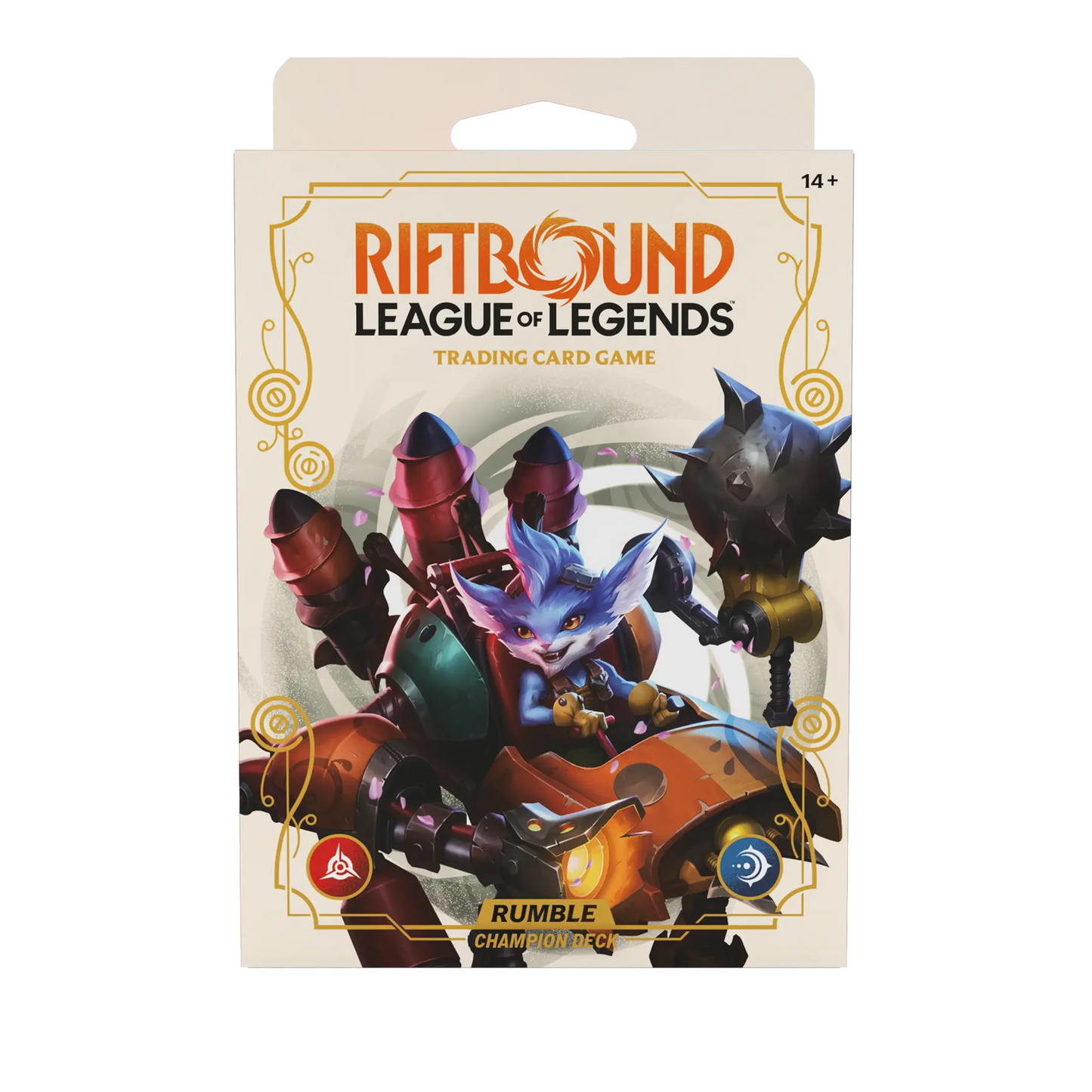 Riftbound - Spiritforged Champion Deck "Rumble" (Englisch)